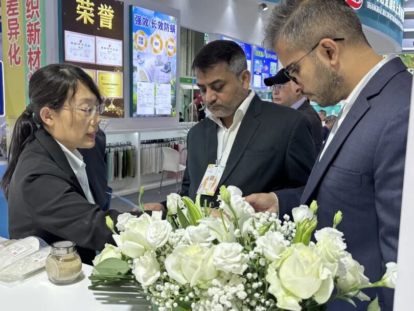 20260415潔晶集團亮相第25屆上海國際染料展5